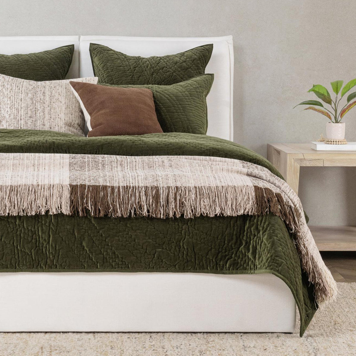 Elms Velvet Quilt Collection