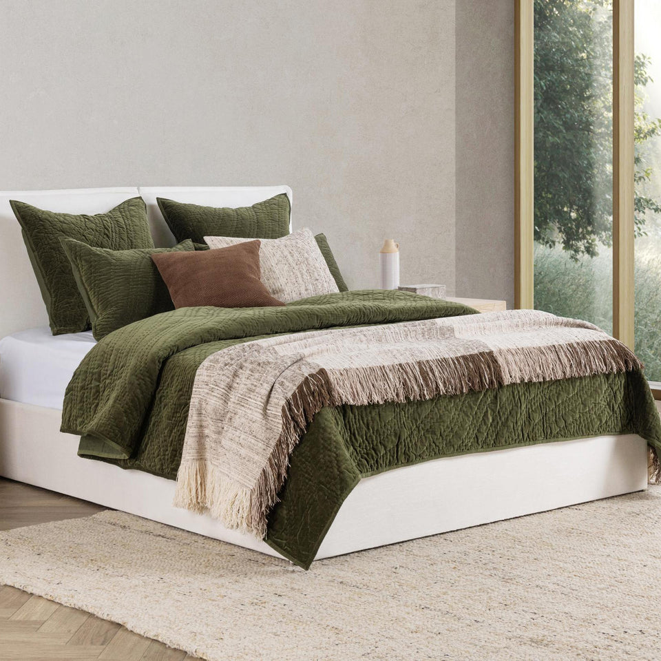 Elms Velvet Quilt Collection