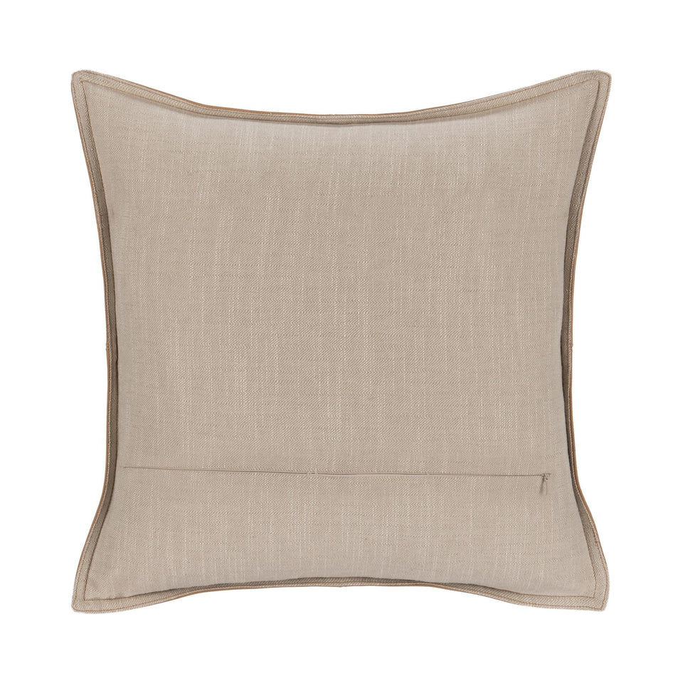 SLD Leather Pillow