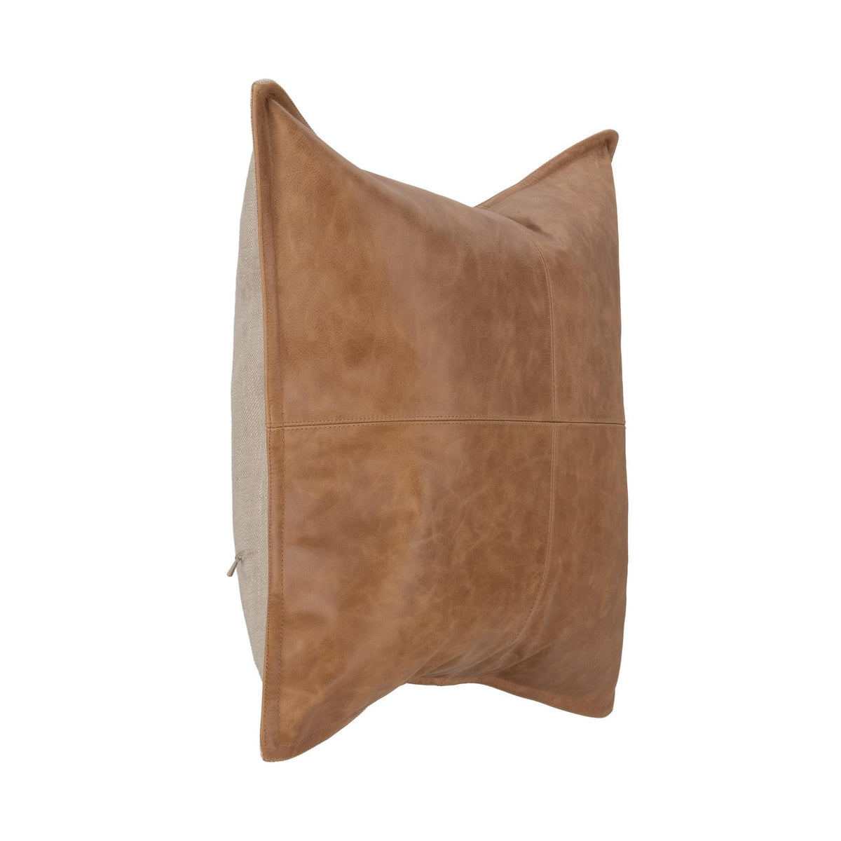SLD Leather Pillow