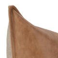 SLD Leather Pillow