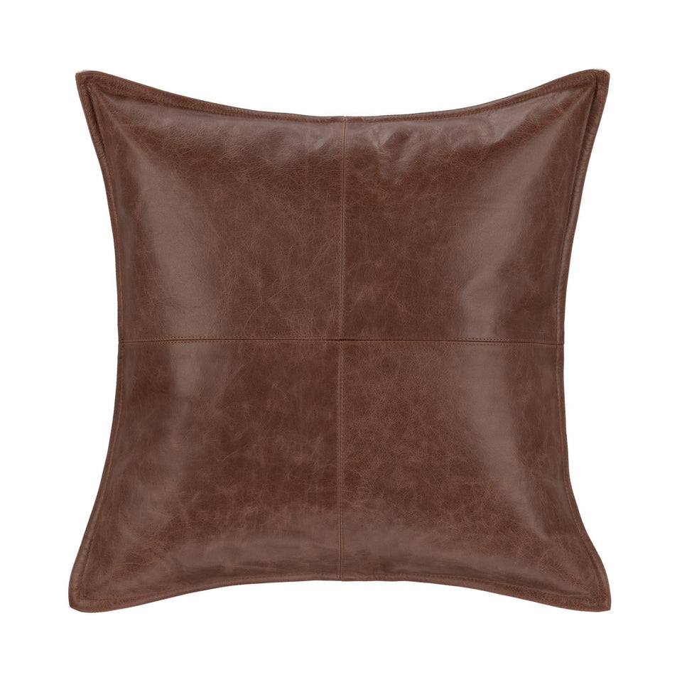 SLD Leather Pillow