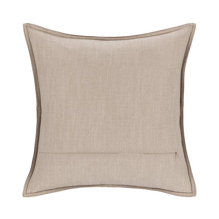SLD Leather Pillow