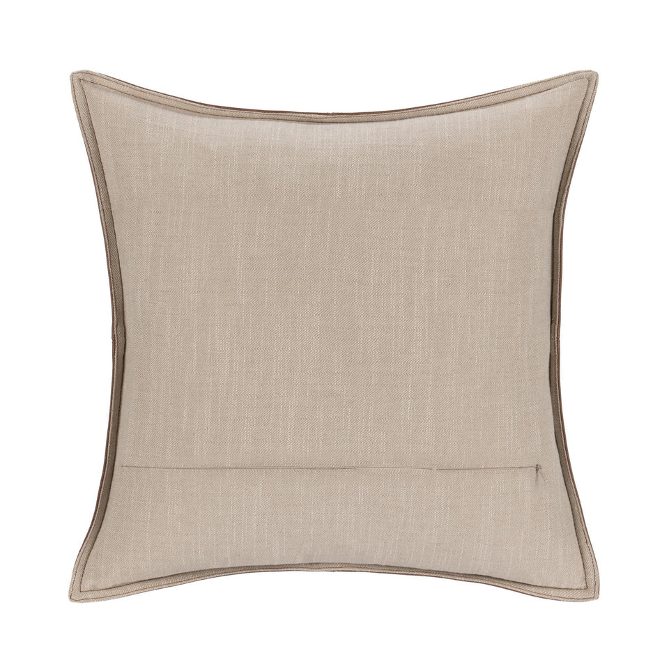 SLD Leather Pillow