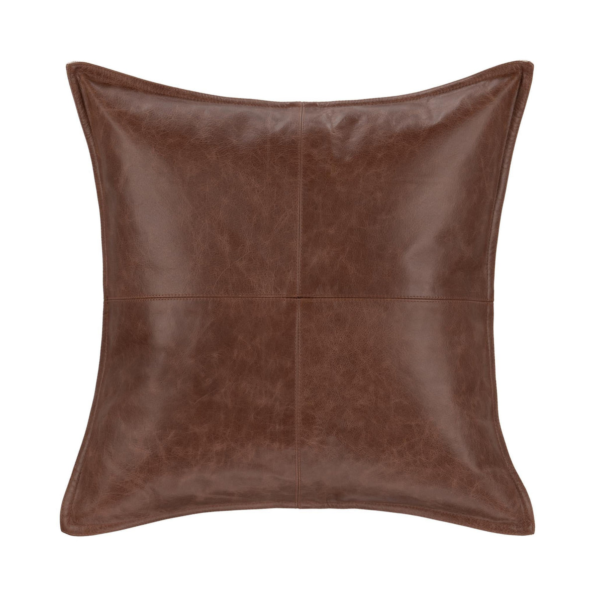 SLD Leather Pillow