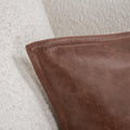 SLD Leather Pillow