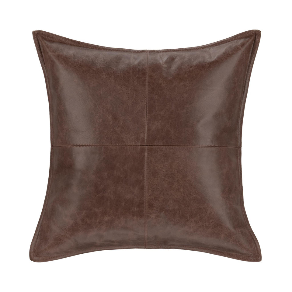 SLD Leather Pillow