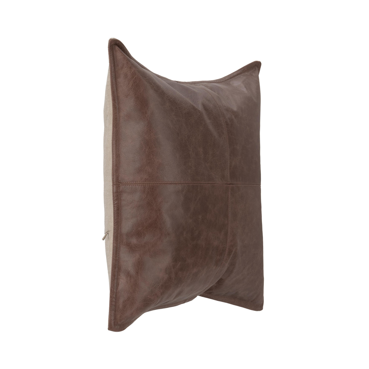 SLD Leather Pillow