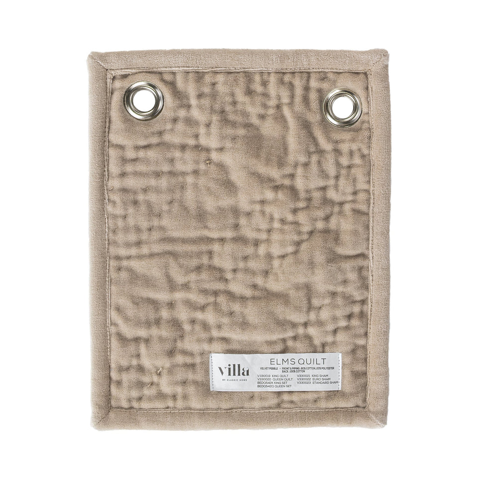 Elms Velvet Quilt Collection