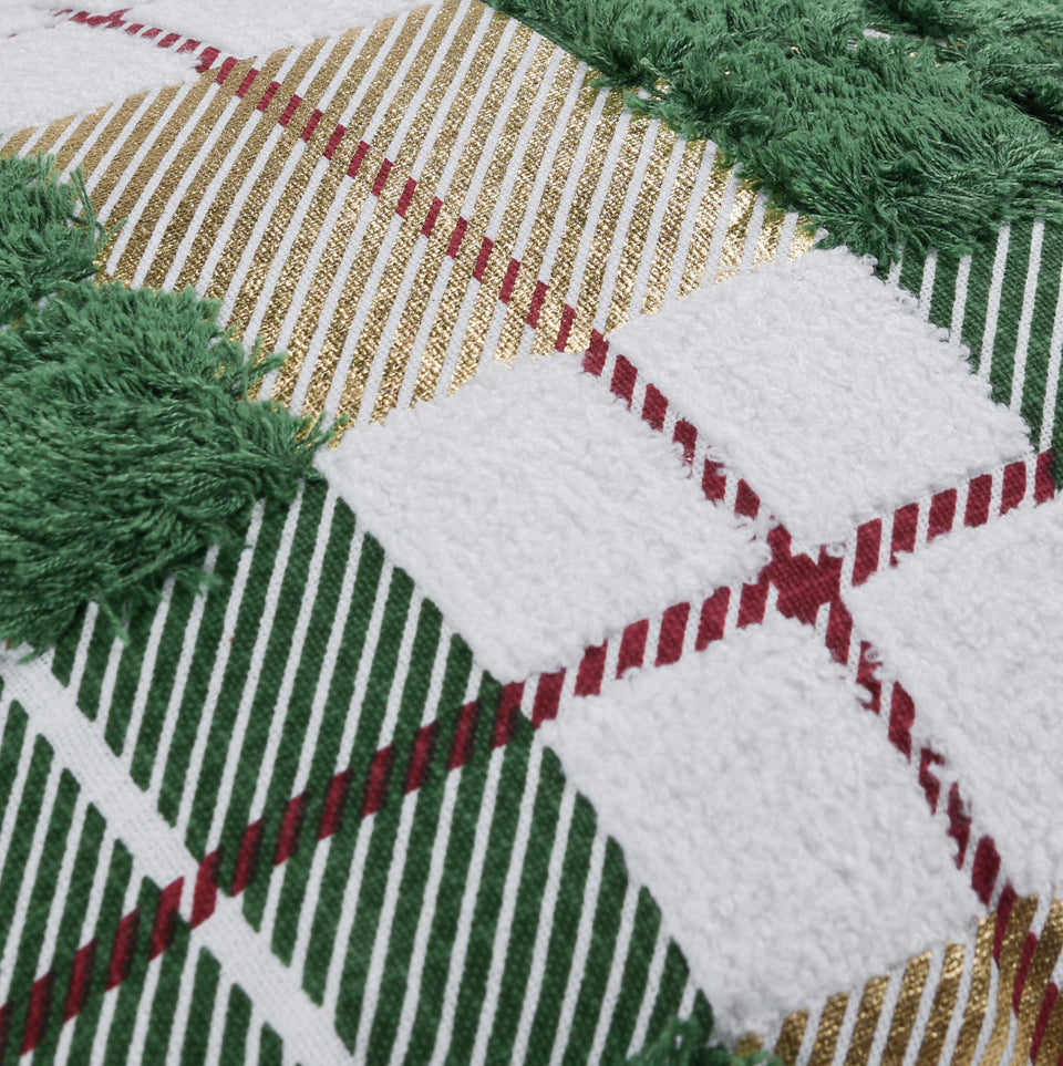 VE Plaid Pillow