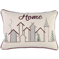 VE Winter Town Pillow