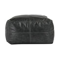 Leather Dexter Pouf