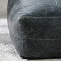 Leather Dexter Pouf