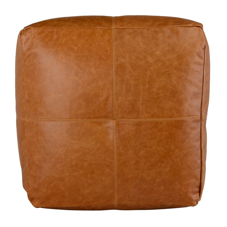 Leather Dumont Pouf