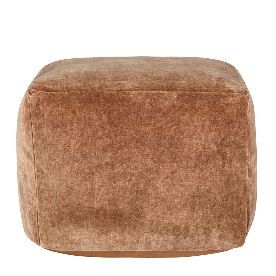 Heirloom Velvet Pouf