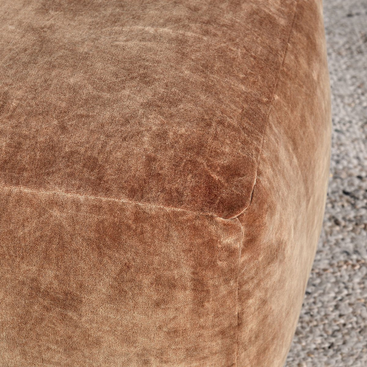 Heirloom Velvet Pouf