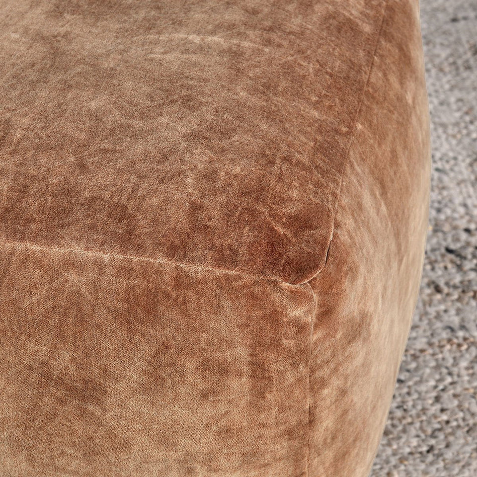 Heirloom Velvet Pouf