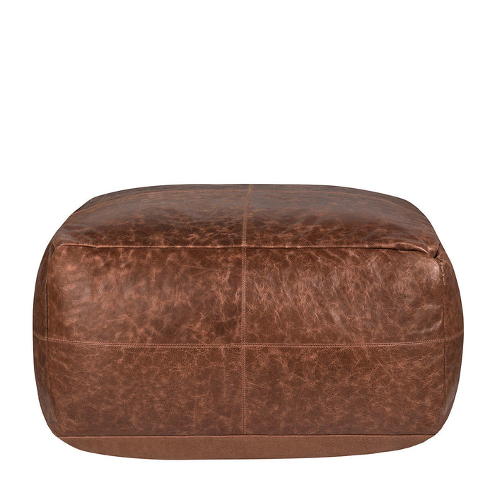 Leather Kona Pouf