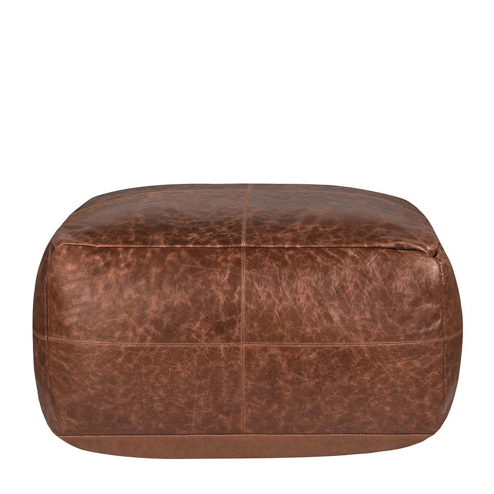 Leather Kona Pouf