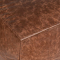 Leather Kona Pouf