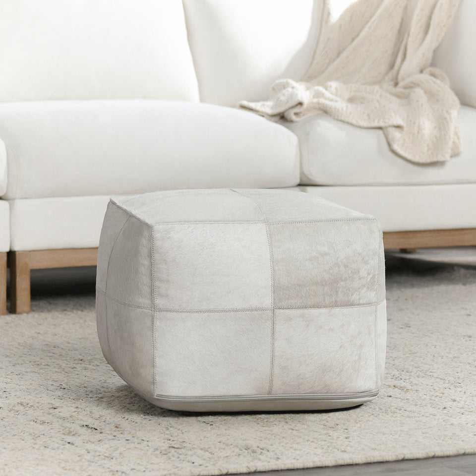 Hide Canada Pouf